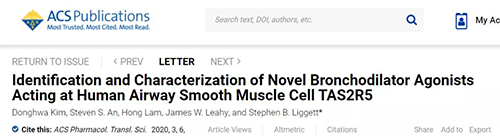 神秘的苦味受体，，，，，，哮喘的治疗希望。。。。。