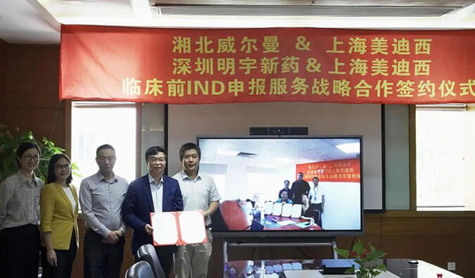 【美·记闻】yl23455永利与威尔曼&明宇新药告竣临床前IND申报效劳战略相助